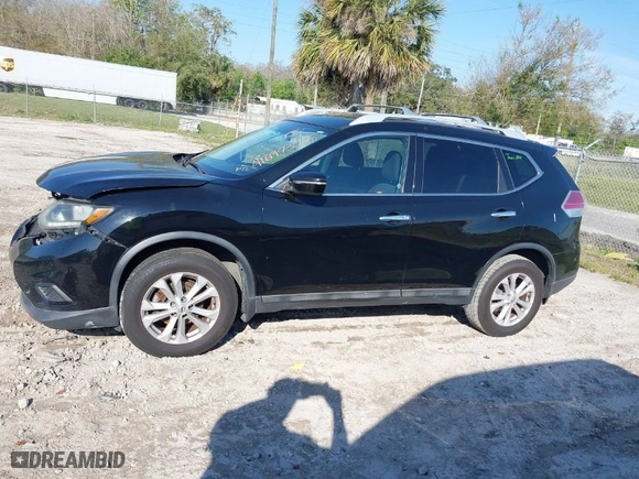 2015 Nissan Rogue SV with VIN 5N1AT2MV9FC750464, listed as a IAAI auction lot 41694397 with 200754 miles. Bid and sale history available at carsss.com. Image 14.