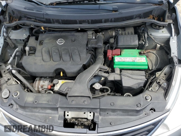 2011 Nissan Versa S with VIN 3N1BC1AP1BL435829, listed as a Copart auction lot 54223355 with 123,071 mi miles and Clean title. Bid and sale history available at DreamBid. Image 11.
