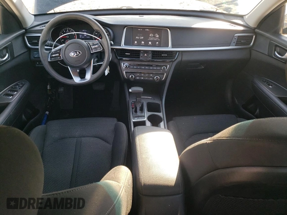 2020 Kia Optima LX with VIN 5XXGT4L37LG404161, listed as a Copart auction lot 46600795 with 57,425 mi miles and Salvage Title. Bid and sale history available at carsss.com. Image 8.