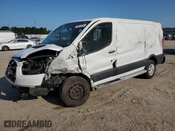 2015 Ford Transit Cargo with VIN 1FTNR1ZM0FKA55889, listed as a Copart auction lot 70571254 with 198,831 mi miles and Salvage Title. Bid and sale history available at DreamBid. Image 1.