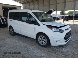 2015 Ford Transit Connect XLT with VIN NM0AE8F77F1201242, listed as a Copart auction lot 60141455 with Not provided miles and Salvage title. Bid and sale history available at DreamBid. Image 4.