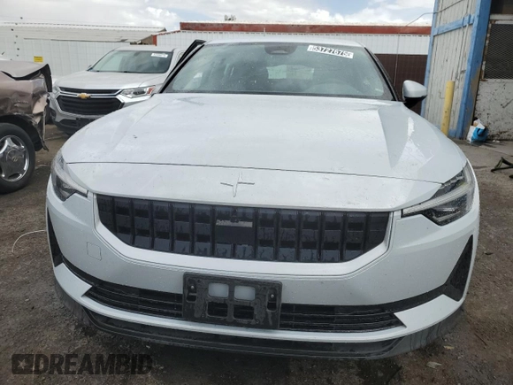 2023 Polestar 2 with VIN YSMEG3KA5PL142916, listed as a Copart auction lot 53727675 with 71,670 mi miles and Salvage Title. Bid and sale history available at DreamBid. Image 5.