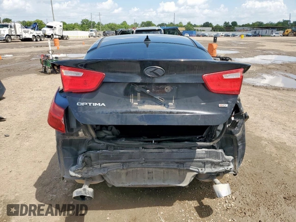 2015 Kia Optima LX with VIN 5XXGM4A75FG459375, listed as a Copart auction lot 64859905 with 156,421 mi miles and Salvage title. Bid and sale history available at DreamBid. Image 6.