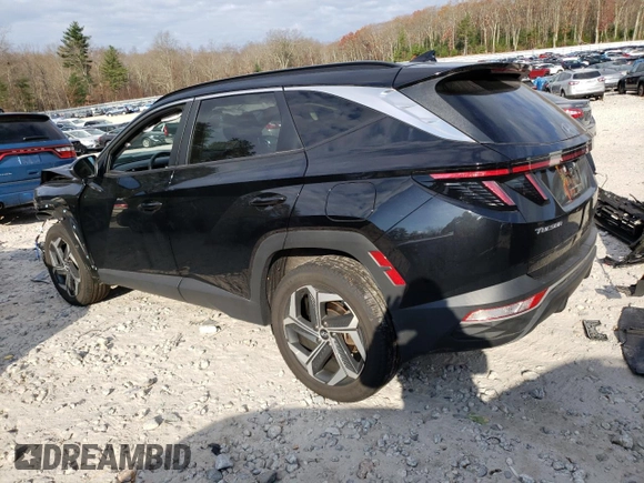 2023 Hyundai Tucson SEL with VIN 5NMJFCAE2PH186035, listed as a Copart auction lot 79243844 with 20,441 mi miles and Salvage Title. Bid and sale history available at carsss.com. Image 2.
