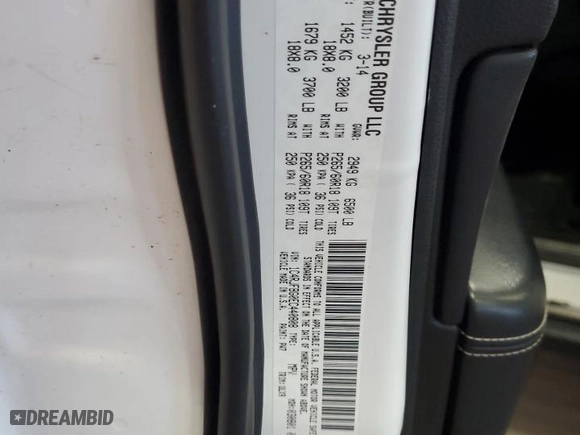 2014 Jeep Grand Cherokee Limited with VIN 1C4RJFBG0EC440808, listed as a Copart auction lot 50261575 with 204,493 mi miles and Salvage Title. Bid and sale history available at carsss.com. Image 13.