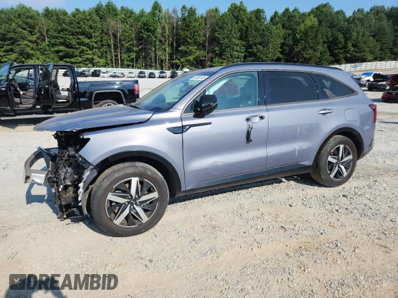 2021 Kia Sorento S with VIN 5XYRL4LC8MG061222, listed as a Copart auction lot 63099145 with 68,138 mi miles and Clean title. Bid and sale history available at DreamBid. Image 1.