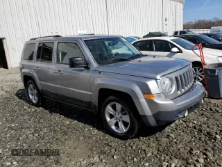 2016 Jeep Patriot Latitude with VIN 1C4NJPFB5GD519150, listed as a Copart auction lot 49536115 with 55,886 mi miles and Salvage title. Bid and sale history available at DreamBid. Image 4.