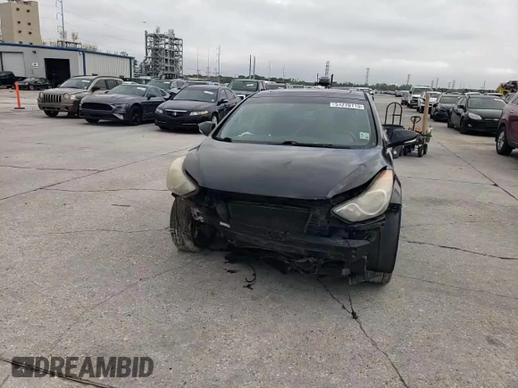 2013 Hyundai Elantra Limited with VIN 5NPDH4AE8DH254009, listed as a Copart auction lot 51278115 with 131,463 mi miles and Salvage Title. Bid and sale history available at DreamBid. Image 10.