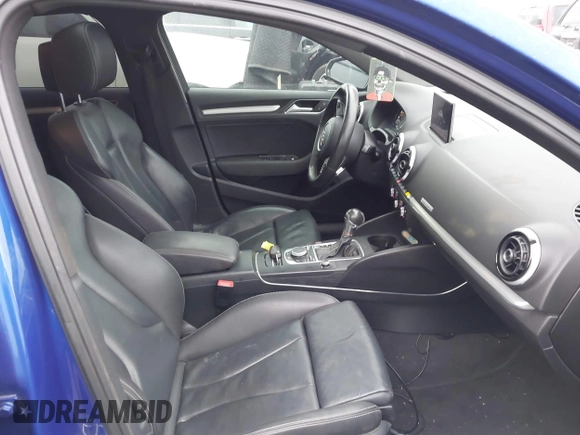 2016 Audi S3 Premium Plus with VIN WAUB1GFF2G1024912, listed as a IAAI auction lot 41287728 with 82,918 mi miles. Bid and sale history available at carsss.com. Image 5.