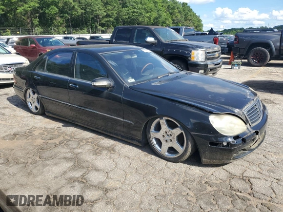2004 Mercedes-Benz S 430 z VIN WDBNG70J14A419850, wystawiony jako Copart lot #61066955 z przebiegiem Nie podano mil oraz Czysty tytuł • Clean title. Historia ofert i sprzedaży dostępna na DreamBid. Obrazek 4.