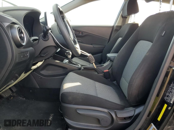 2022 Hyundai Kona SE with VIN KM8K2CAB9NU923478, listed as a Copart auction lot 46945545 with 59,533 mi miles and Salvage Title. Bid and sale history available at carsss.com. Image 7.