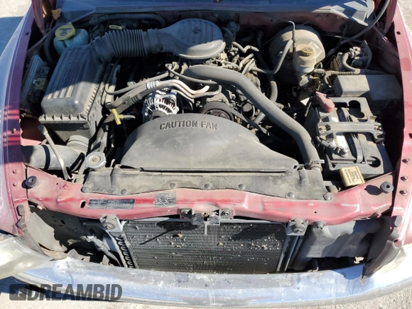 1999 Dodge Dakota SLT with VIN 1B7FL26XXXS263080, listed as a Copart auction lot 76882994 with 0 mi miles and Salvage Title. Bid and sale history available at carsss.com. Image 11.