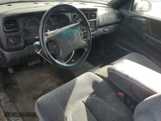 1999 Dodge Dakota SLT with VIN 1B7GL22X1XS228549, listed as a Copart auction lot 52900205 with 58,760 mi miles and Clean Title. Bid and sale history available at carsss.com. Image 8.