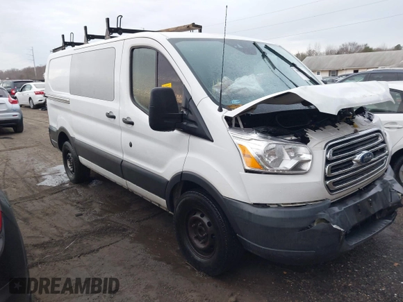 2017 Ford Transit with VIN 1FTYR1YM1HKA74534, listed as a IAAI auction lot 40861075 with 78,004 mi miles. Bid and sale history available at carsss.com. Image 1.