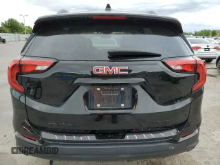 2021 GMC Terrain SLE with VIN 3GKALTEV6ML383540, listed as a Copart auction lot 57163085 with 47,280 mi miles and Salvage title. Bid and sale history available at DreamBid. Image 6.