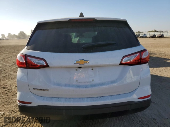 2021 Chevrolet Equinox LS with VIN 3GNAXFEV7MS104871, listed as a Copart auction lot 74592003 with 49,069 mi miles and Salvage title. Bid and sale history available at DreamBid. Image 6.