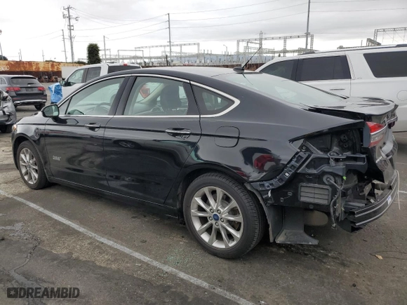 2017 Ford Fusion Energi SE with VIN 3FA6P0PU7HR284551, listed as a Copart auction lot 48412935 with 131,609 mi miles and Salvage Title. Bid and sale history available at carsss.com. Image 2.