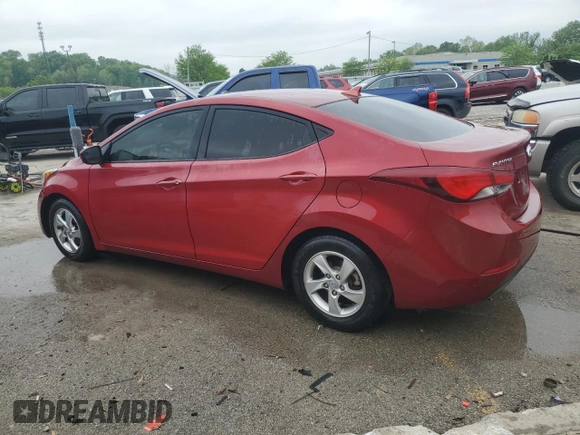 2014 Hyundai Elantra SE with VIN 5NPDH4AE2EH531657, listed as a Copart auction lot 54600665 with 145,146 mi miles and Non repairable. Bid and sale history available at DreamBid. Image 2.