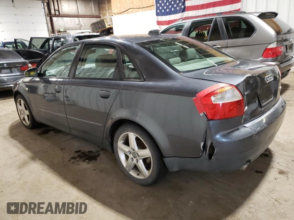 2004 Audi A4 1.8T with VIN WAULC68E14A079165, listed as a Copart auction lot 66711124 with 146,838 mi miles and Clean Title. Bid and sale history available at carsss.com. Image 2.