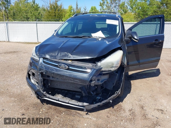 2013 Ford Escape Titanium with VIN 1FMCU0J91DUA51791, listed as a IAAI auction lot 39066929 with 193,451 mi miles. Bid and sale history available at carsss.com. Image 6.