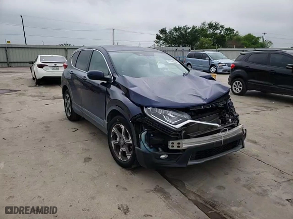 2018 Honda CR-V EX-L with VIN 7FARW2H83JE004157, listed as a Copart auction lot 51446745 with 0 mi miles and Salvage Title. Bid and sale history available at carsss.com. Image 10.