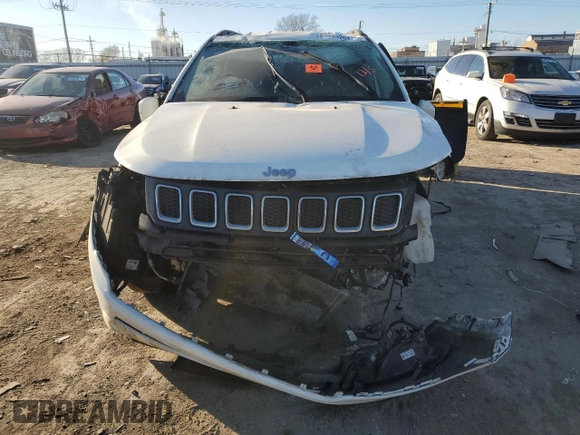 2019 Jeep Compass Latitude with VIN 3C4NJCBB4KT855244, listed as a Copart auction lot 83453204 with Not provided miles and Salvage title. Bid and sale history available at DreamBid. Image 5.