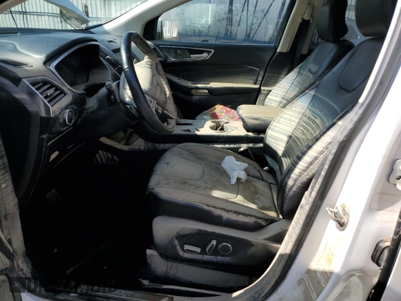 2017 Ford Edge Titanium with VIN 2FMPK4K81HBC42823, listed as a Copart auction lot 45937205 with 0 mi miles and Salvage Title. Bid and sale history available at carsss.com. Image 7.
