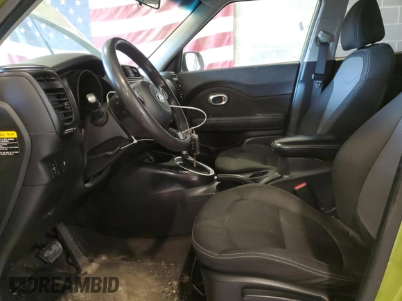 2018 Kia Soul + with VIN KNDJP3A57J7888363, listed as a Copart auction lot 48108575 with 92,673 mi miles and Salvage Title. Bid and sale history available at carsss.com. Image 7.