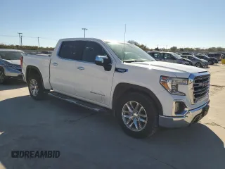 2022 GMC Sierra 1500 Limited SLT with VIN 3GTU9DED2NG161298, listed as a Copart auction lot 74891364 with 91,769 mi miles and Clean Title. Bid and sale history available at carsss.com. Image 4.