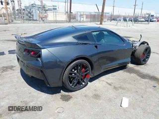 2019 Chevrolet Corvette 1LT with VIN 1G1YB2D70K5100470, listed as a IAAI auction lot 42010952 with 47,730 mi miles and . Bid and sale history available at DreamBid. Image 4.