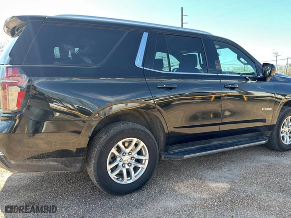 2023 Chevrolet Tahoe LT with VIN 1GNSKNKD6PR349127, listed as a Copart auction lot 47049155 with 31,552 mi miles and Clean Title. Bid and sale history available at carsss.com. Image 4.
