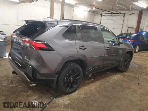 2022 Toyota RAV4 Hybrid SE z VIN 4T3T6RFVXNU086035, wystawiony jako Copart lot #61029535 z przebiegiem 52 174 mil mil oraz Szkoda całkowita • Salvage title. Historia ofert i sprzedaży dostępna na DreamBid. Obrazek 3.