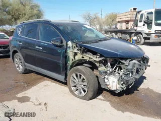 2017 Toyota RAV4 Limited with VIN 2T3YFREV8HW314304, listed as a IAAI auction lot 41483781 with 140,473 mi miles. Bid and sale history available at carsss.com. Image 1.