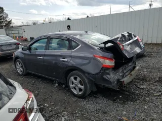 2014 Nissan Sentra S with VIN 3N1AB7AP9EY247049, listed as a Copart auction lot 51222825 with 80,360 mi miles and Salvage Title. Bid and sale history available at DreamBid. Image 2.
