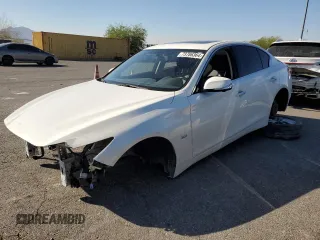 2020 Infiniti Q50 Pure with VIN JN1EV7AP0LM205149, listed as a Copart auction lot 73786364 with 44,818 mi miles and Salvage Title. Bid and sale history available at carsss.com. Image 1.