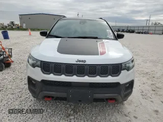 2023 Jeep Compass Trailhawk with VIN 3C4NJDDN2PT570613, listed as a Copart auction lot 53296045 with 14,978 mi miles and Salvage title. Bid and sale history available at DreamBid. Image 5.
