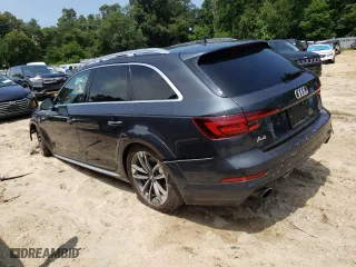 2018 Audi A4 allroad Premium Plus with VIN WA18NAF48JA059923, listed as a Copart auction lot 63495584 with 0 mi miles and Salvage Title. Bid and sale history available at carsss.com. Image 2.