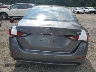 2024 Nissan Sentra SV with VIN 3N1AB8CV5RY353523, listed as a Copart auction lot 65002595 with 5,046 mi miles and Salvage title. Bid and sale history available at DreamBid. Image 6.