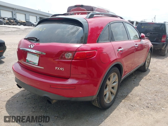 2003 Infiniti FX Options with VIN JNRBS08W13X001052, listed as a IAAI auction lot 42396167 with 128,000 mi miles and . Bid and sale history available at DreamBid. Image 4.
