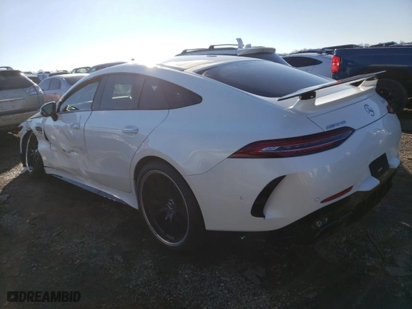 2019 Mercedes-Benz AMG GT with VIN WDD7X8KB7KA006596, listed as a Copart auction lot 40045303 with 26,016 mi miles. Bid and sale history available at carsss.com. Image 2.