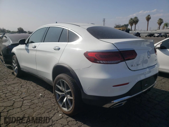 2021 Mercedes-Benz GLC with VIN W1N0J8EBXMF907405, listed as a Copart auction lot 62862022 with 39,563 mi miles. Bid and sale history available at carsss.com. Image 3.