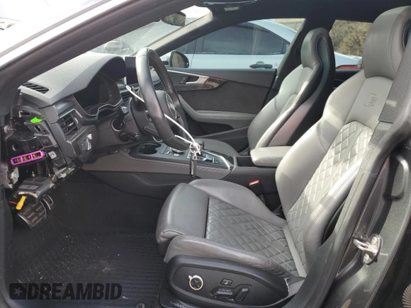 2018 Audi S5 Sportback Prestige z VIN WAUC4CF52JA103855, wystawiony jako Copart lot #48995135 z przebiegiem 78 106 mil mil oraz Szkoda całkowita • Salvage title. Historia ofert i sprzedaży dostępna na DreamBid. Obrazek 7.