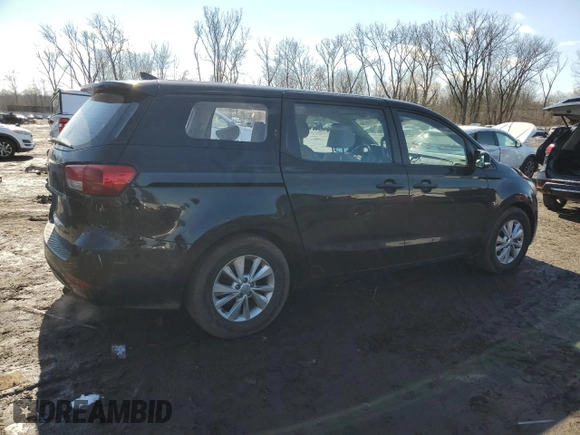 2016 Kia Sedona L with VIN KNDMA5C14G6111609, listed as a Copart auction lot 47025785 with 124,701 mi miles and Clean Title. Bid and sale history available at DreamBid. Image 3.