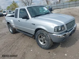2003 Ford Ranger XL Fleet with VIN 1FTZR45E33PA54963, listed as a IAAI auction lot 42009846 with 202,702 mi miles. Bid and sale history available at carsss.com. Image 1.