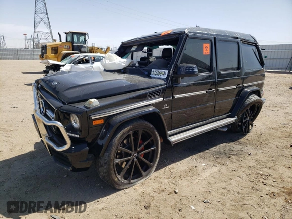 2018 Mercedes-Benz G 63 AMG with VIN WDCYC7DH6JX291237, listed as a Copart auction lot 57343814 with Not provided miles and Salvage title. Bid and sale history available at DreamBid. Image 1.