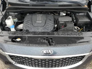 2016 Kia Sedona LX with VIN KNDMB5C13G6129452, listed as a Copart auction lot 46335475 with 118,617 mi miles and Salvage Title. Bid and sale history available at DreamBid. Image 12.