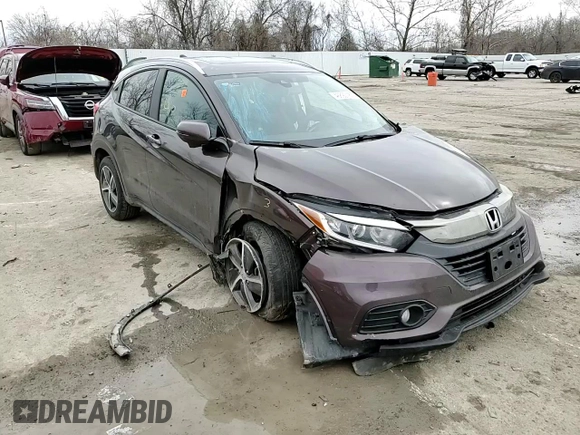 2022 Honda HR-V EX-L with VIN 3CZRU6H78NM725151, listed as a Copart auction lot 46892185 with 68,588 mi miles and Salvage Title. Bid and sale history available at carsss.com. Image 11.