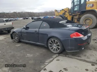 2008 BMW 6 Series 650i with VIN WBAEB53588CX62164, listed as a Copart auction lot 48530875 with 168,958 mi miles and Salvage Title. Bid and sale history available at carsss.com. Image 2.