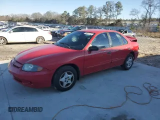 2005 Chevrolet Cavalier with VIN 1G1JC52F357198848, listed as a Copart auction lot 46047745 with 141,243 mi miles and Salvage Title. Bid and sale history available at carsss.com. Image 1.