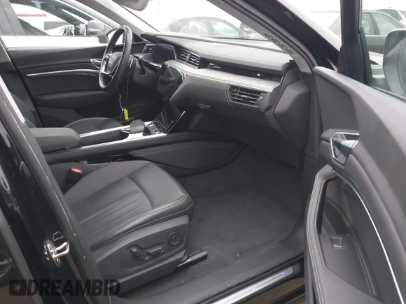 2021 Audi e-tron Premium Plus with VIN WA1LAAGEXMB019208, listed as a IAAI auction lot 41725933 with 51,565 mi miles and . Bid and sale history available at DreamBid. Image 5.